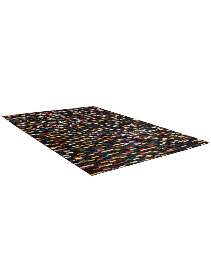 5' 2 x 7' 11 Cowhide - Patchwork Rug