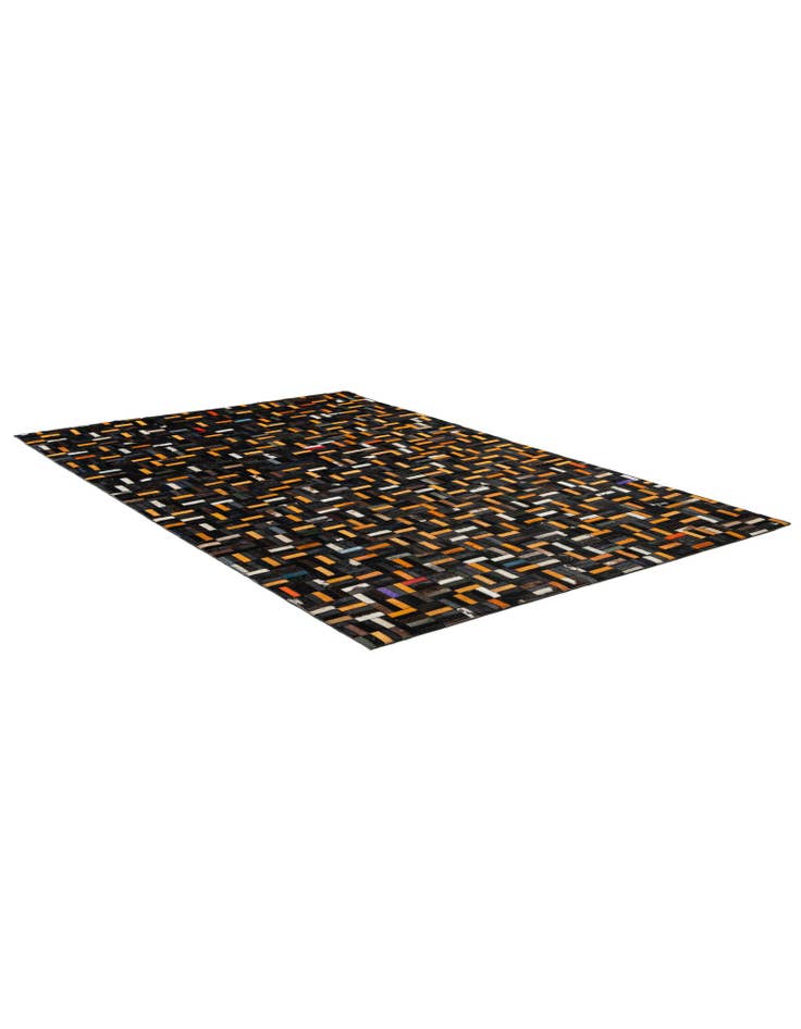 Detail image of 5' x 8' 1 Cowhide - Patchwork Rug