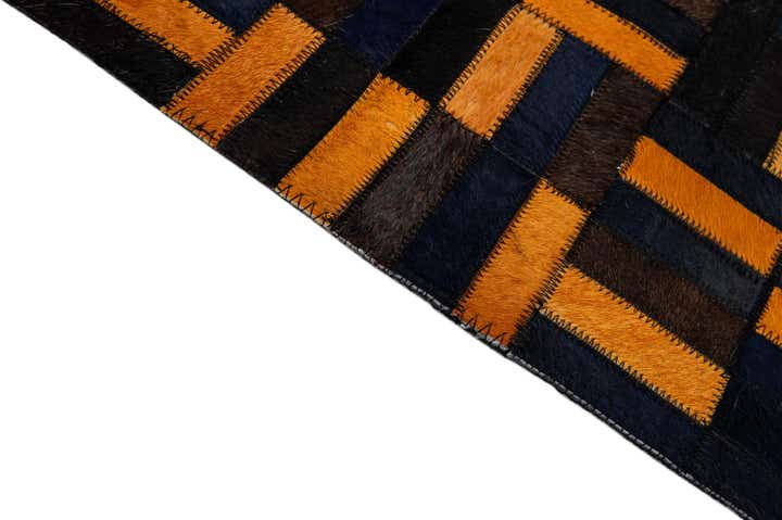 5' x 7' 11 Cowhide - Patchwork Rug