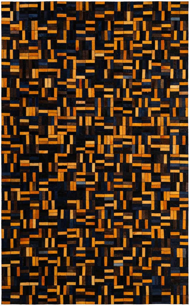 5' x 7' 11 Cowhide - Patchwork Rug