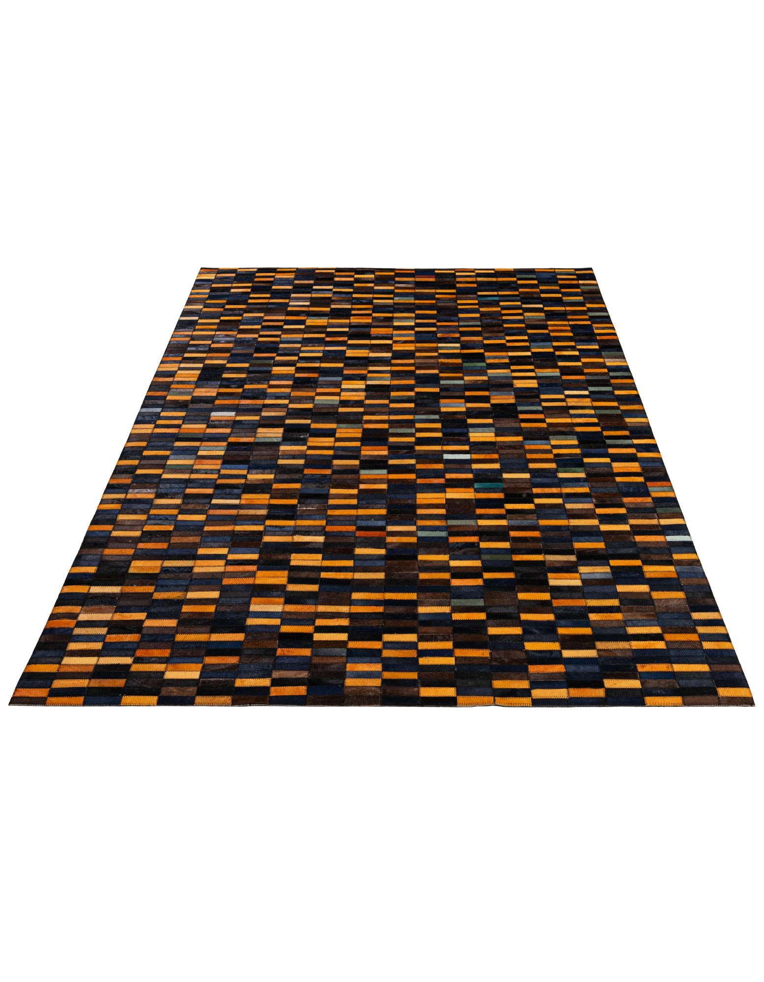 5' x 8' Cowhide - Patchwork Rug