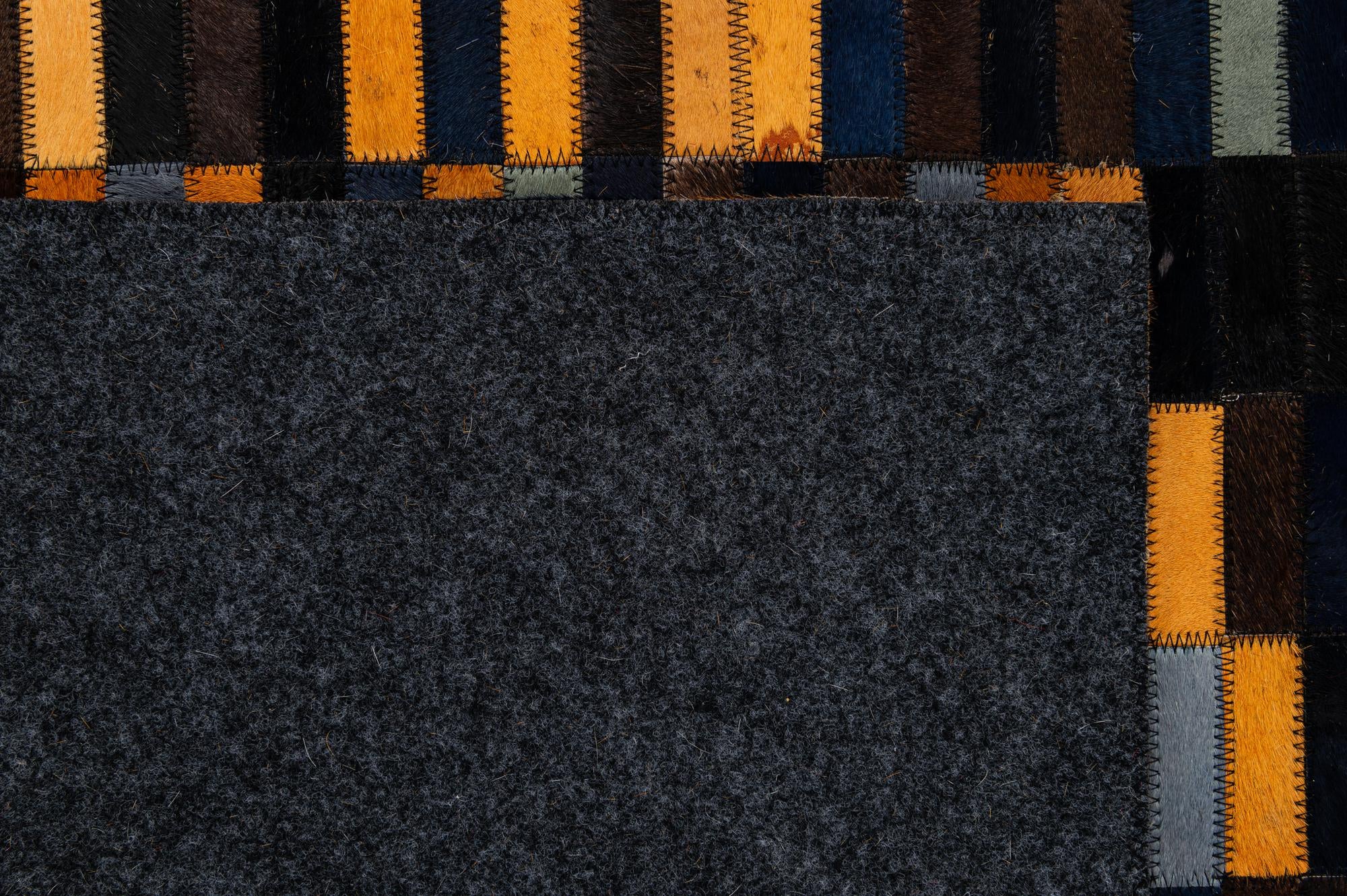5' x 8' Cowhide - Patchwork Rug