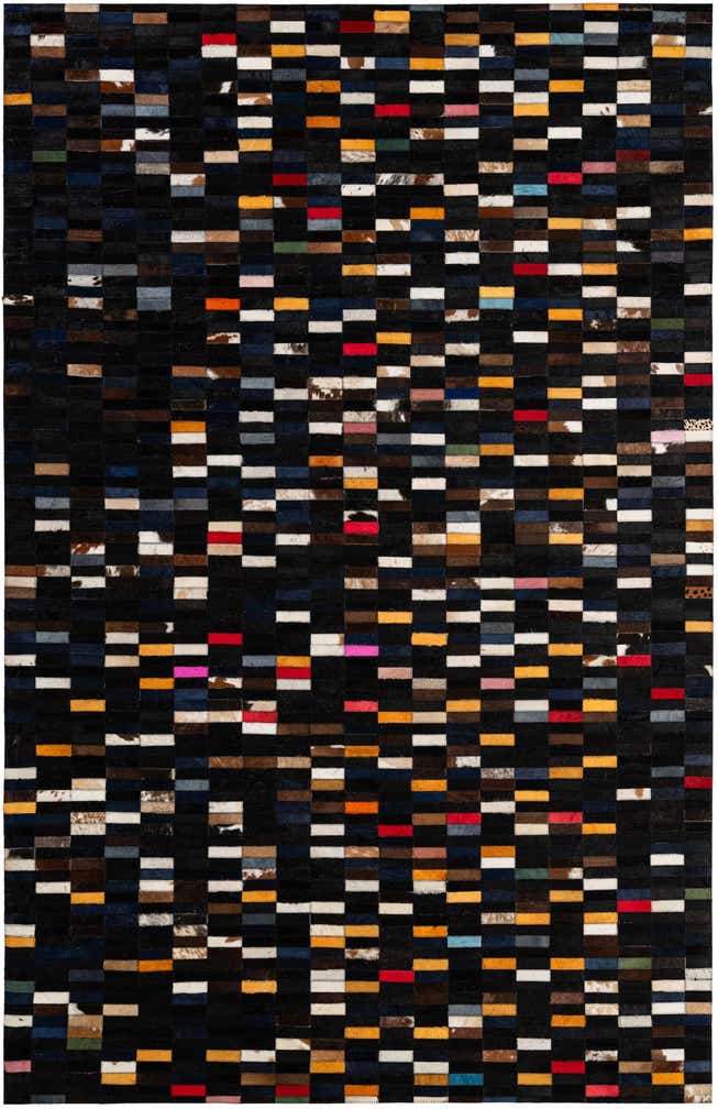 5' 2 x 7' 11 Cowhide - Patchwork Rug