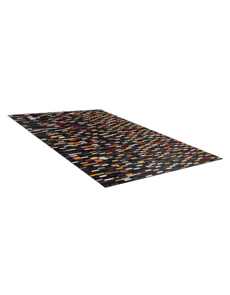 Detail image of 5' 2 x 7' 11 Cowhide - Patchwork Rug