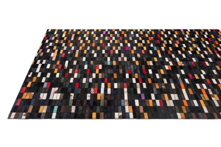 5' 2 x 7' 11 Cowhide - Patchwork Rug