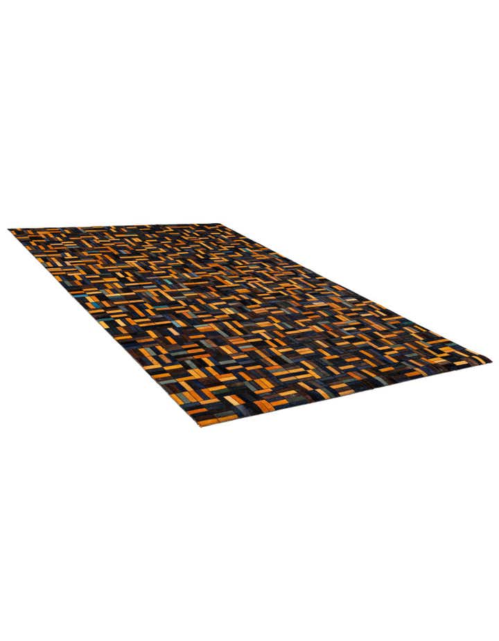 4' 11 x 7' 11 Cowhide - Patchwork Rug