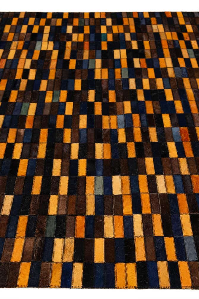 5' x 7' 11 Cowhide - Patchwork Rug