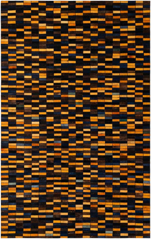 5' x 7' 11 Cowhide - Patchwork Rug
