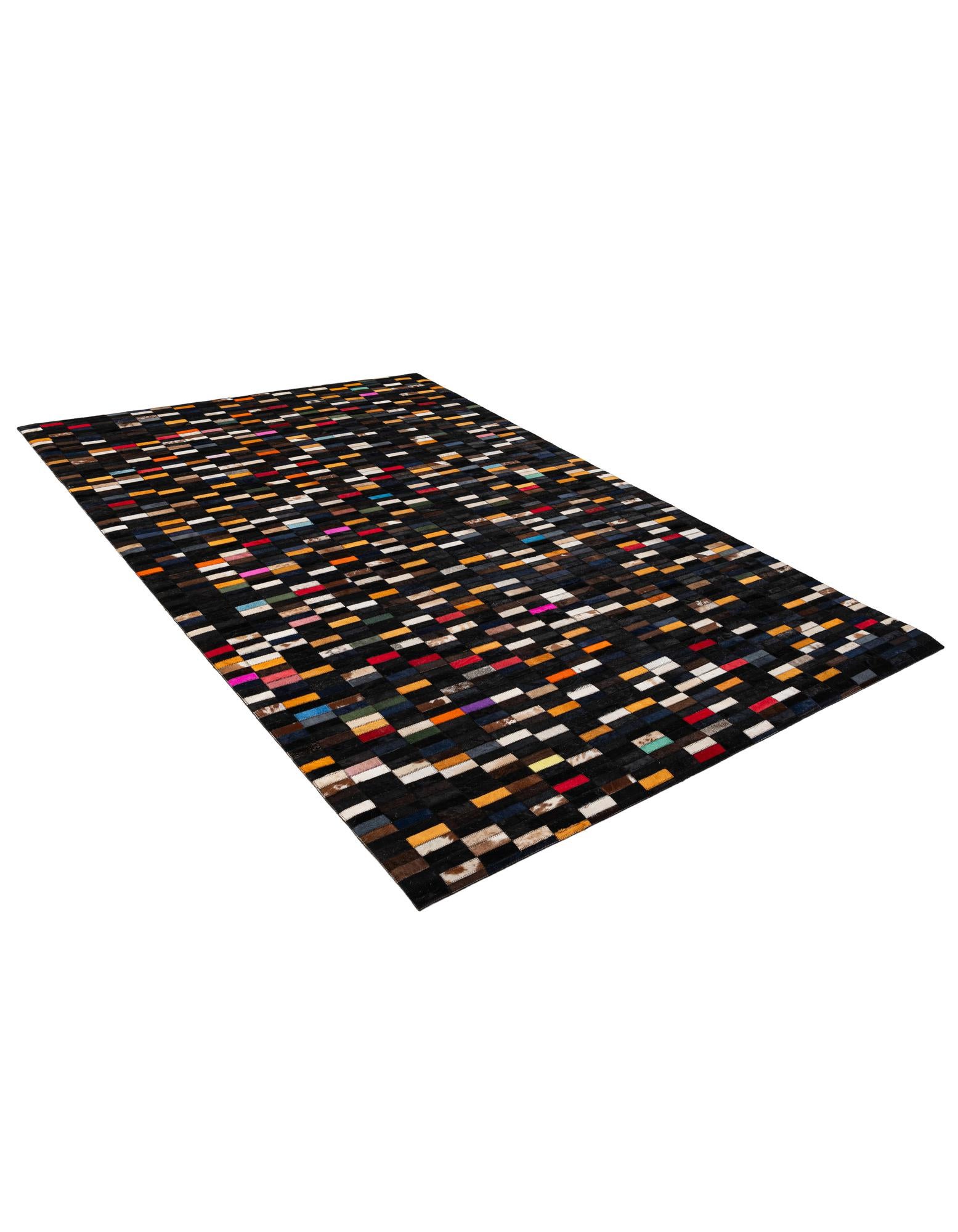 5' 2 x 8' Cowhide - Patchwork Rug