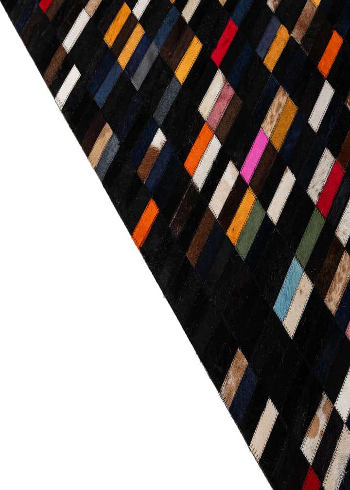 5' 2 x 8' Cowhide - Patchwork Rug