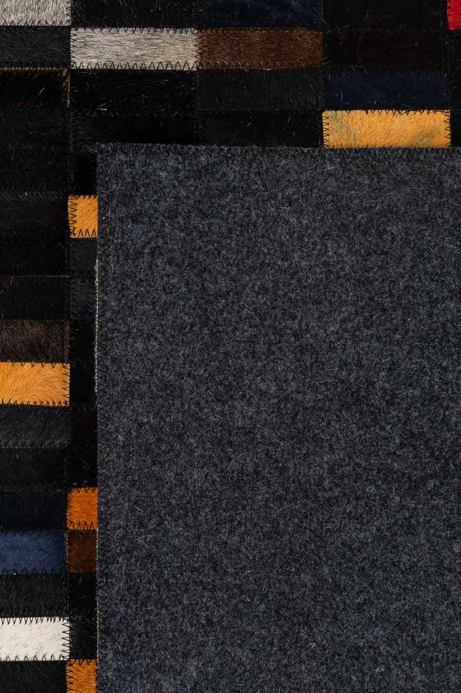 5' 2 x 8' Cowhide - Patchwork Rug