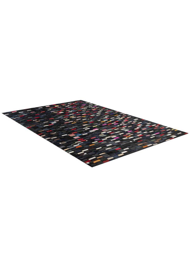 5' 2 x 7' 11 Cowhide - Patchwork Rug