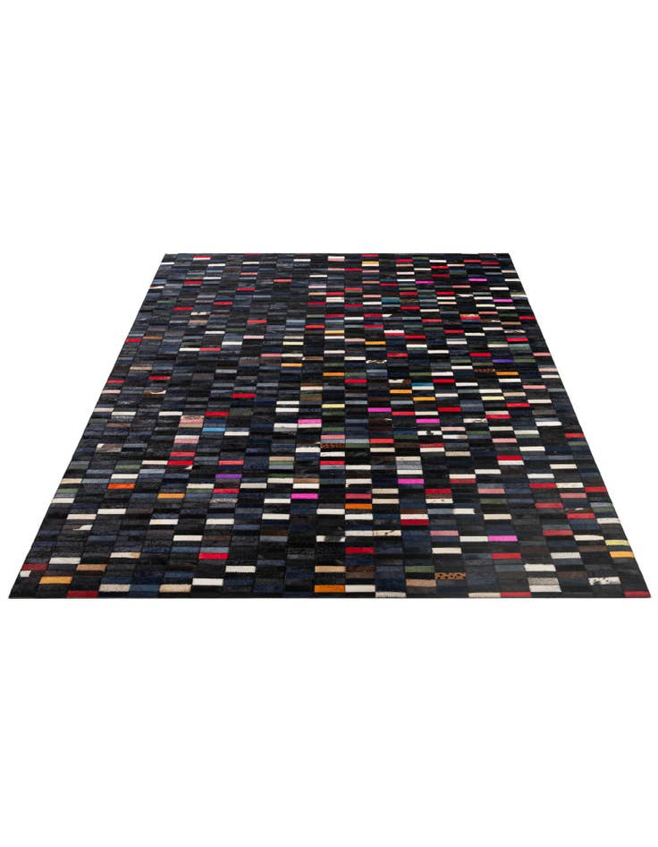 Detail image of 5' 2 x 7' 11 Cowhide - Patchwork Rug