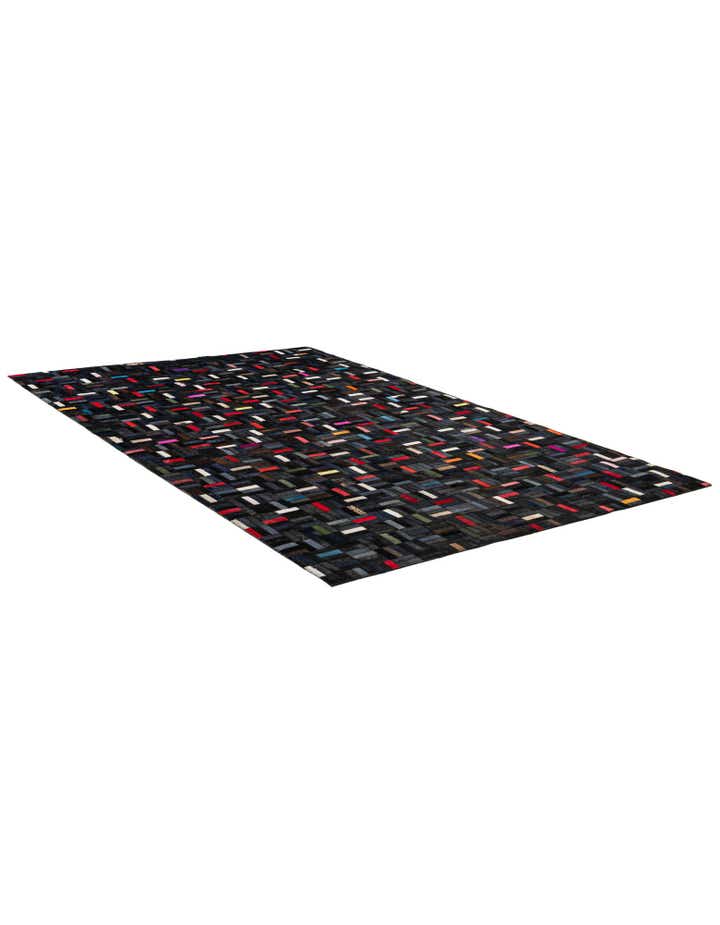 5' 1 x 8' Cowhide - Patchwork Rug