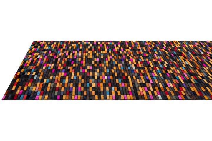 5' x 7' 11 Cowhide - Patchwork Rug