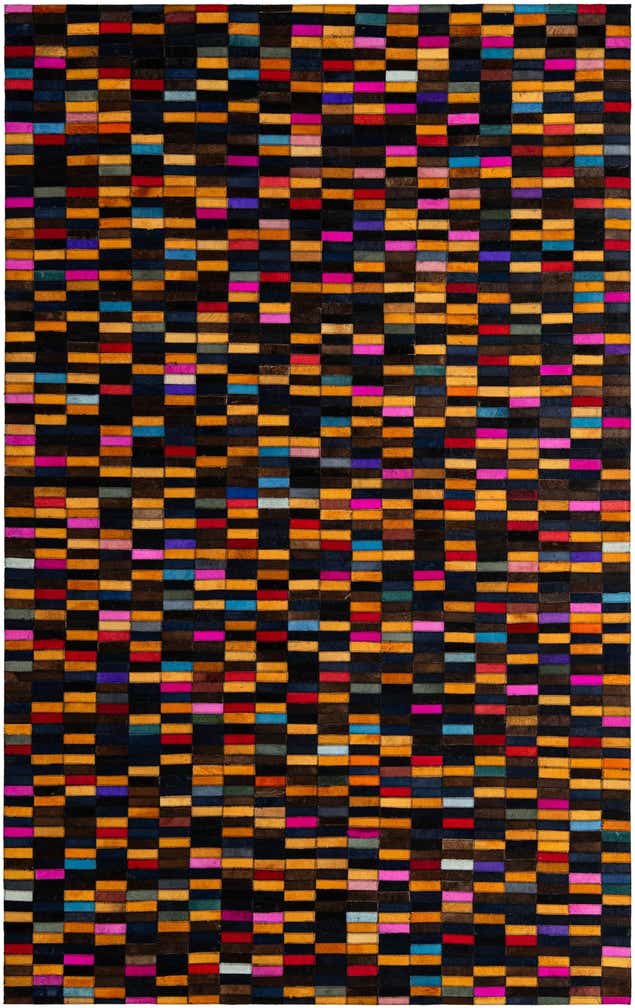 5' x 7' 11 Cowhide - Patchwork Rug