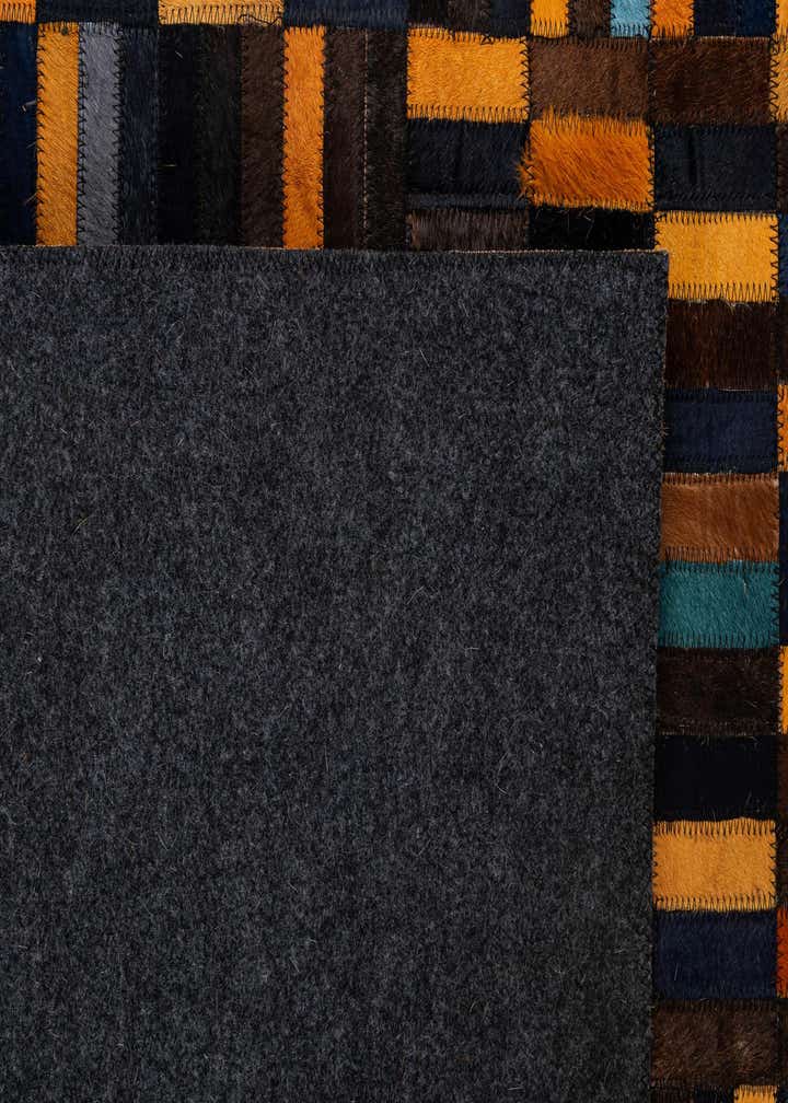 5' 1 x 7' 11 Cowhide - Patchwork Rug