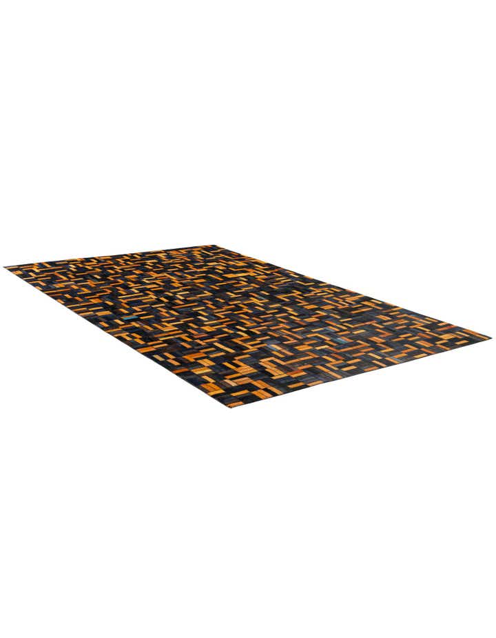 4' 11 x 7' 11 Cowhide - Patchwork Rug