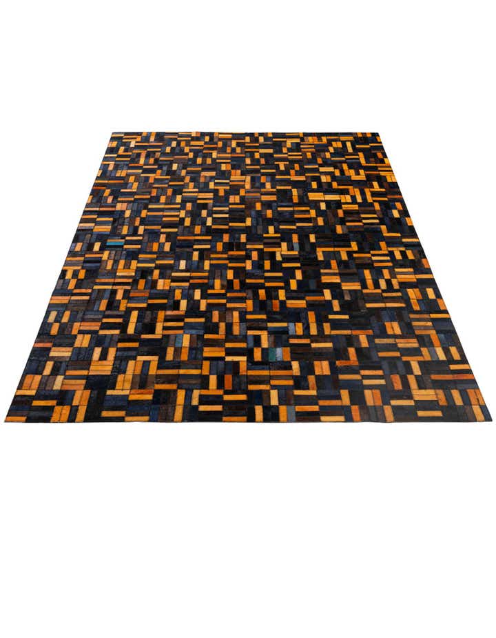 4' 11 x 7' 11 Cowhide - Patchwork Rug