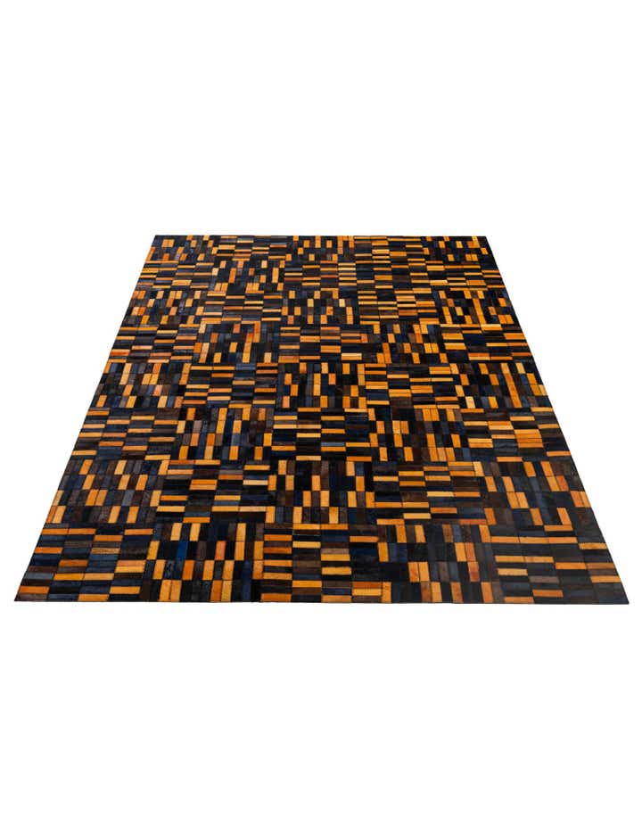 5' x 7' 11 Cowhide - Patchwork Rug