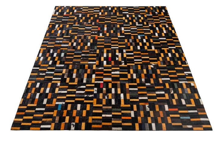 5' x 7' 11 Cowhide - Patchwork Rug