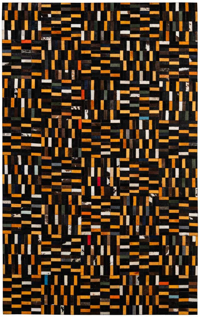 5' x 7' 11 Cowhide - Patchwork Rug