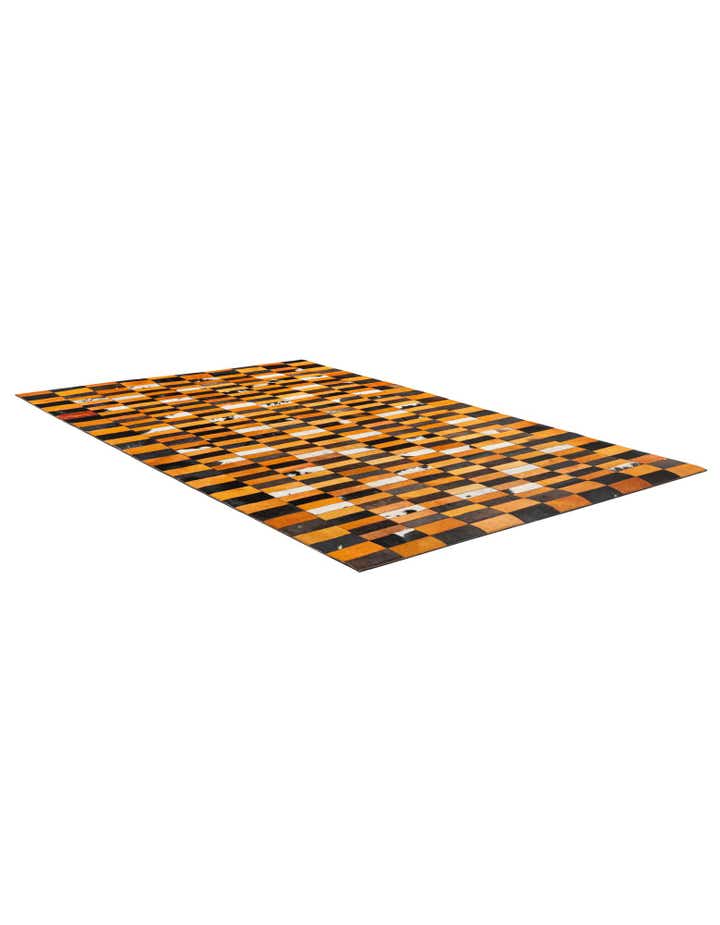 5' 1 x 7' 11 Cowhide - Patchwork Rug