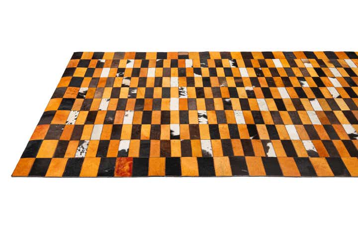 5' 1 x 7' 11 Cowhide - Patchwork Rug