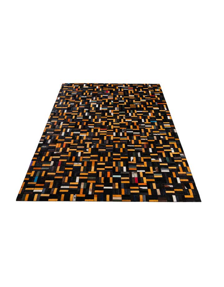 5' x 8' Cowhide - Patchwork Rug