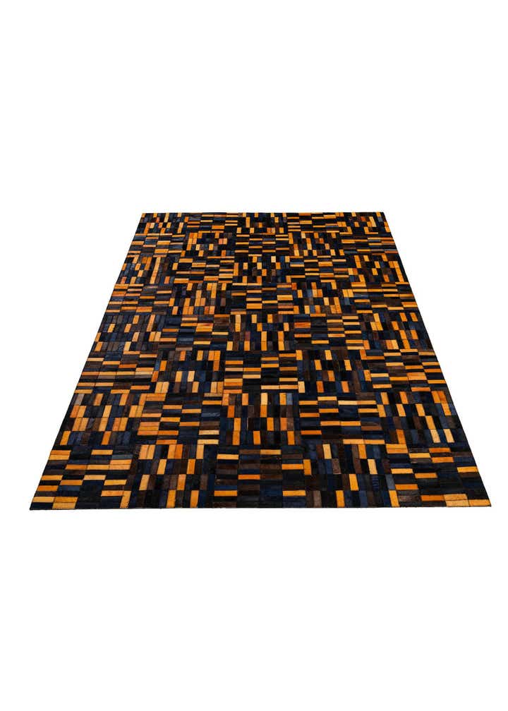 5' x 7' 11 Cowhide - Patchwork Rug