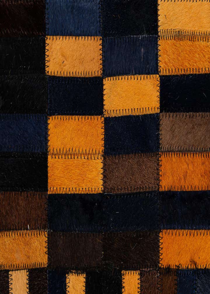 5' x 7' 11 Cowhide - Patchwork Rug