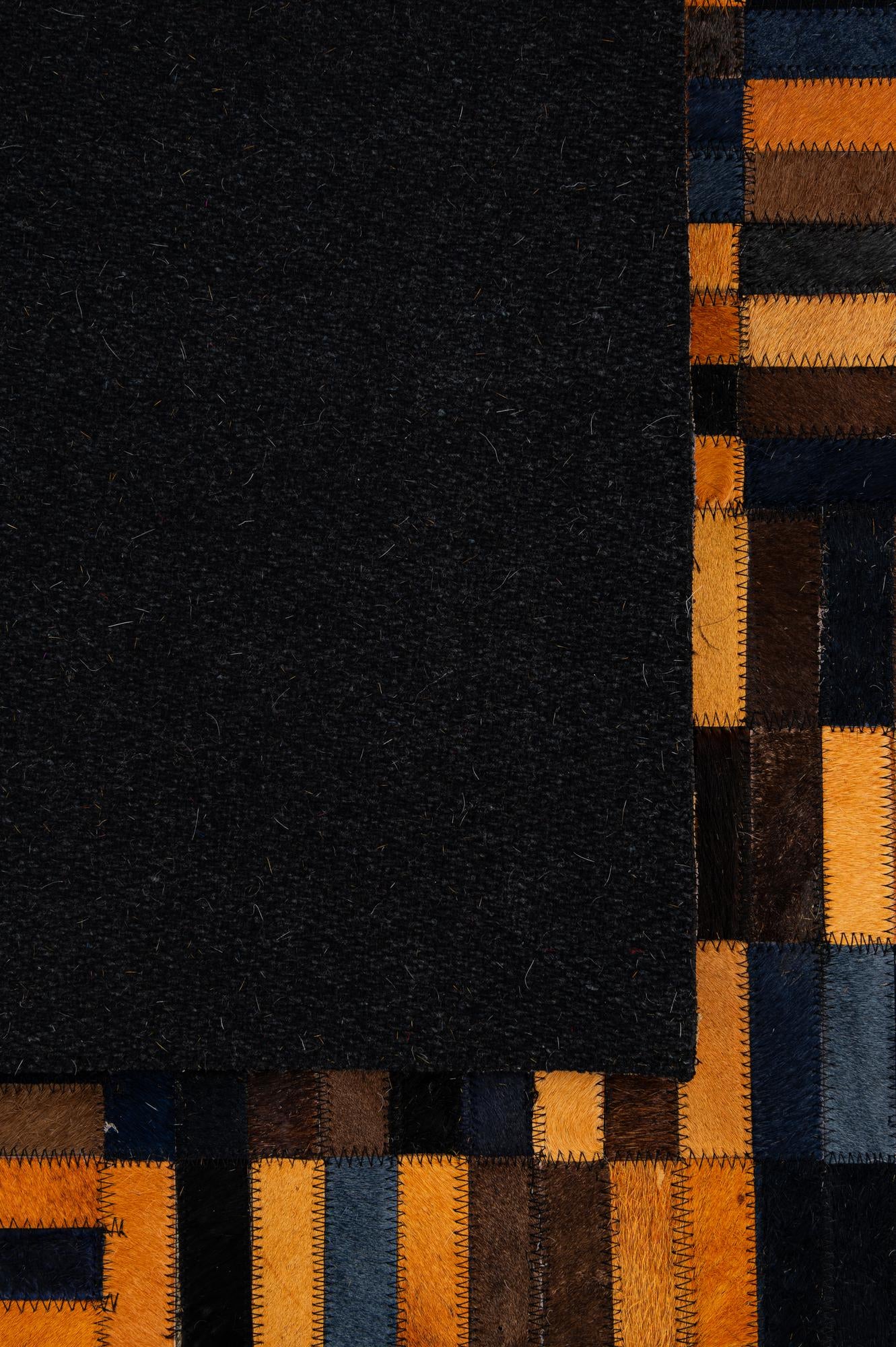 5' x 7' 11 Cowhide - Patchwork Rug