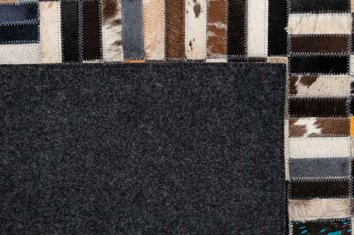 5' x 8' Cowhide - Patchwork Rug