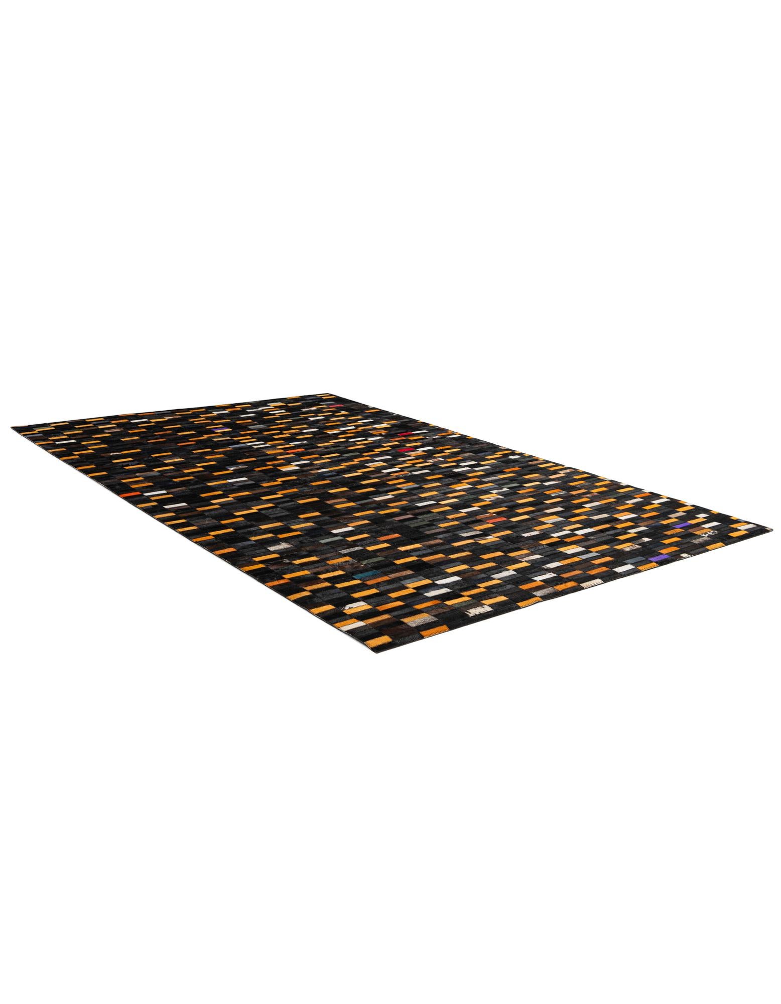 5' 1 x 8' Cowhide - Patchwork Rug