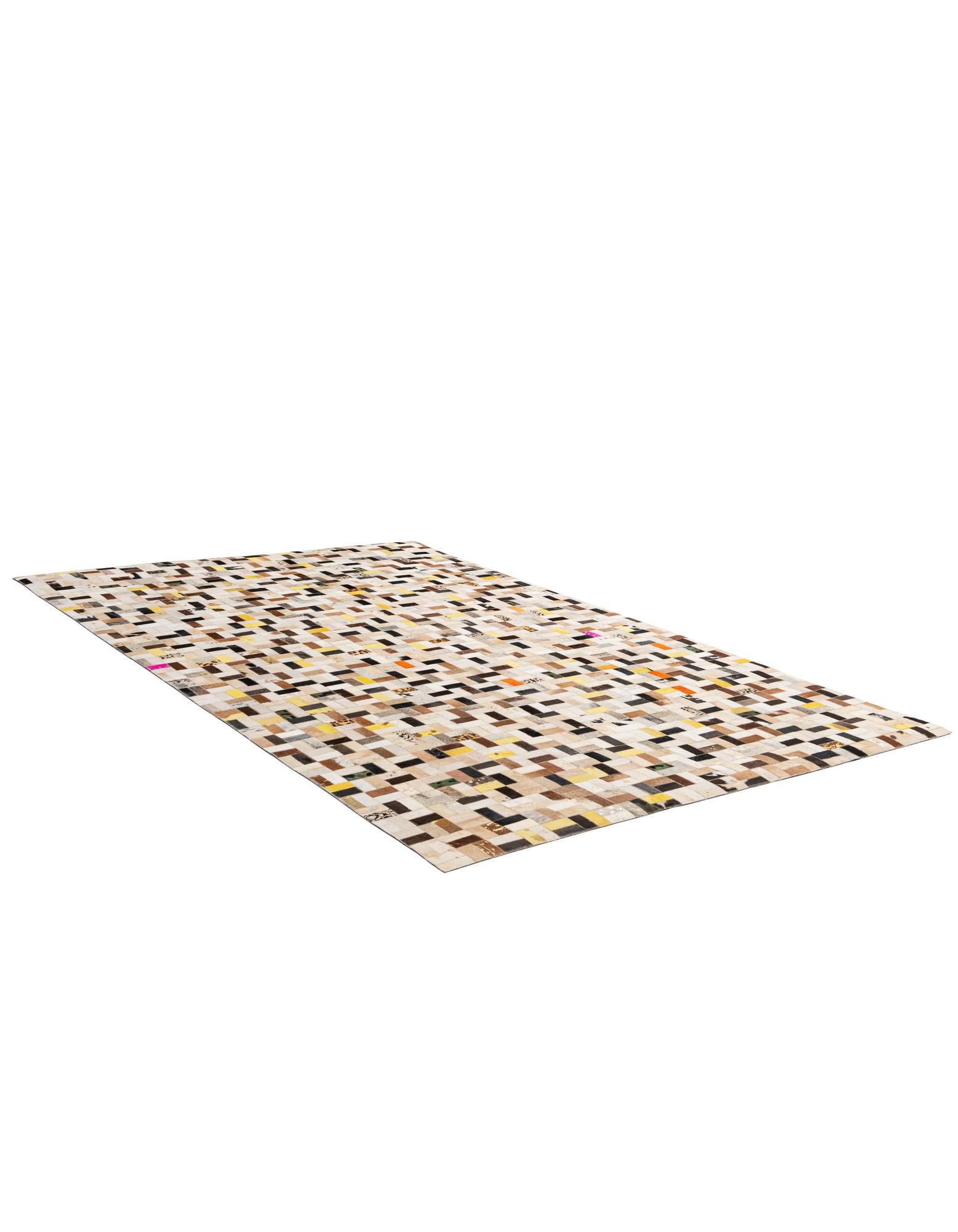 5' x 8' Cowhide - Patchwork Rug