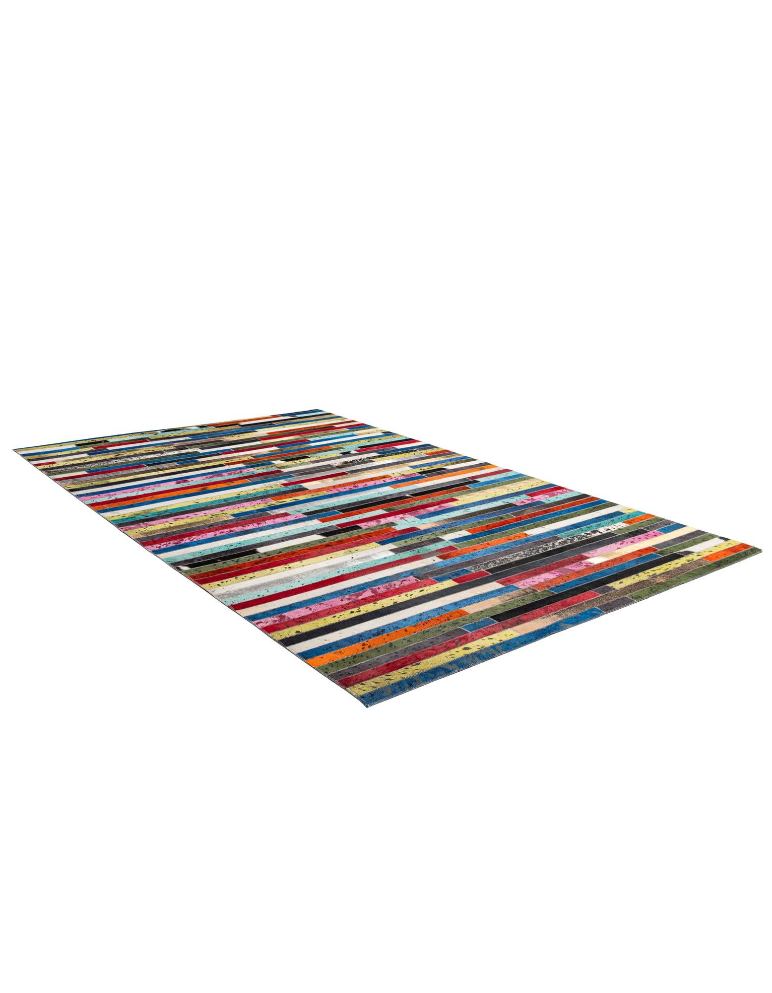 5' 1 x 8' Cowhide - Patchwork Rug
