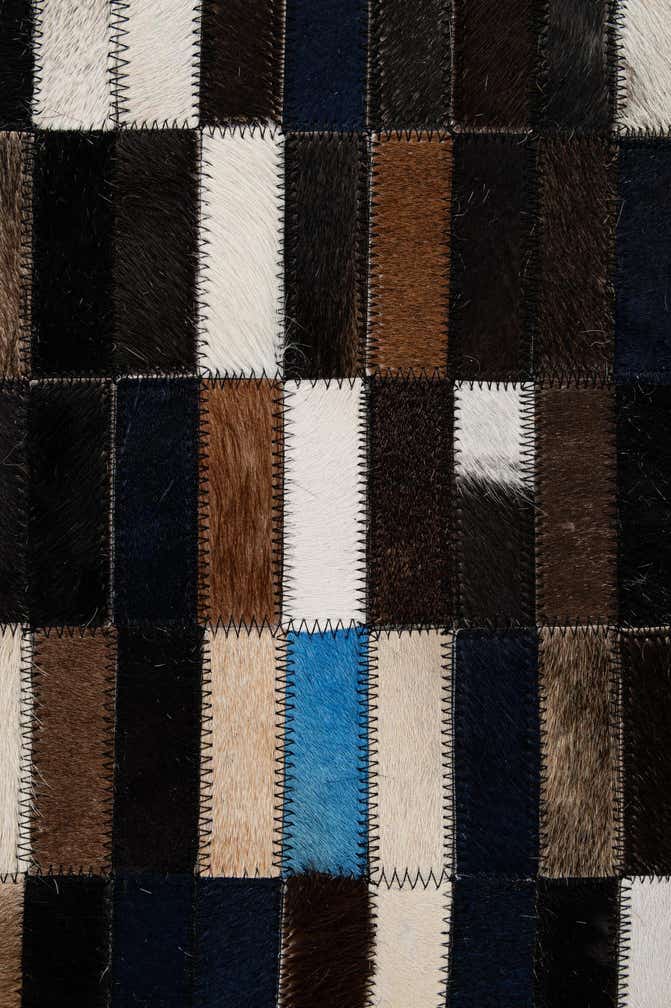 5' x 8' Cowhide - Patchwork Rug