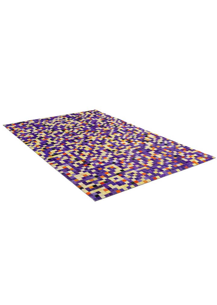 5' 1 x 7' 11 Cowhide - Patchwork Rug