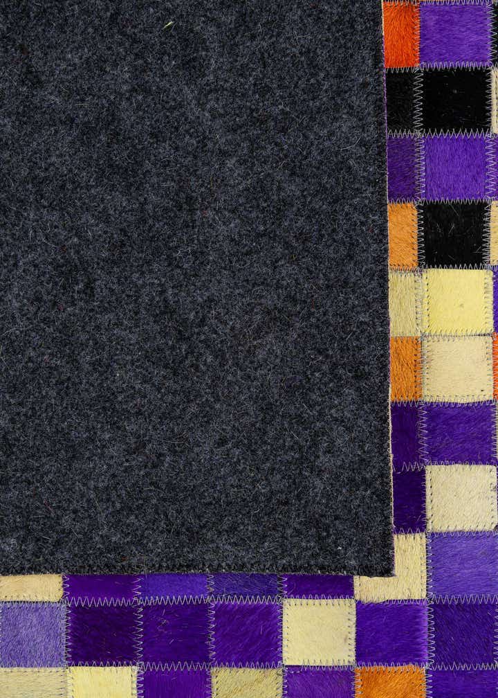 5' 1 x 7' 11 Cowhide - Patchwork Rug