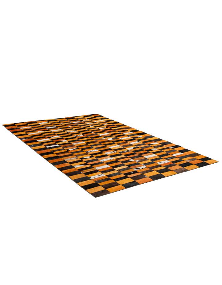 5' 1 x 7' 11 Cowhide - Patchwork Rug