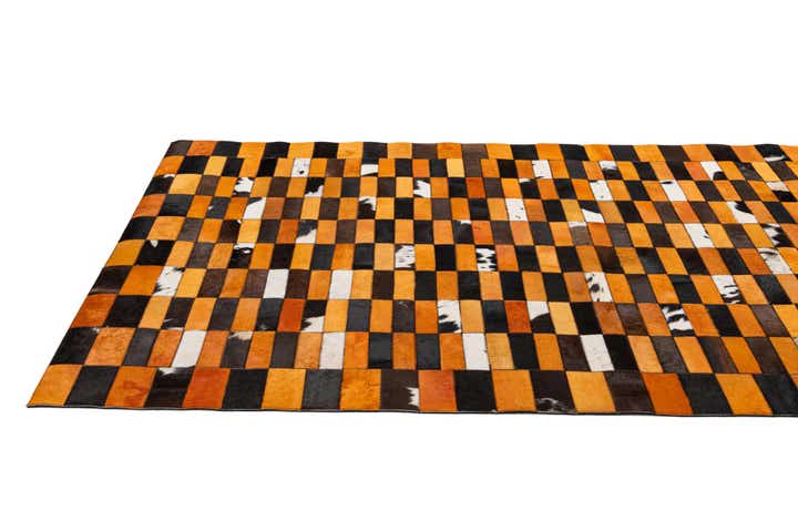 5' 1 x 7' 11 Cowhide - Patchwork Rug