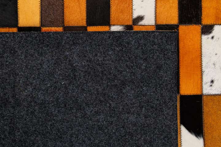 5' 1 x 7' 11 Cowhide - Patchwork Rug