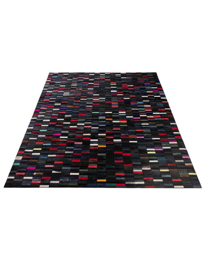 5' 3 x 8' Cowhide - Patchwork Rug