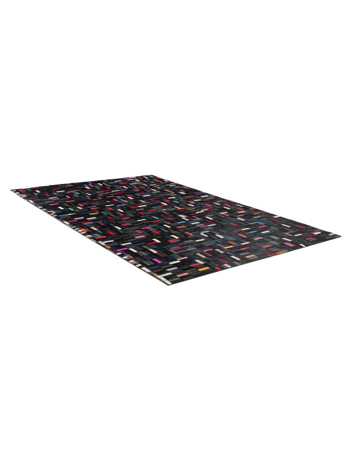 Detail image of 5' x 8' Cowhide - Patchwork Rug