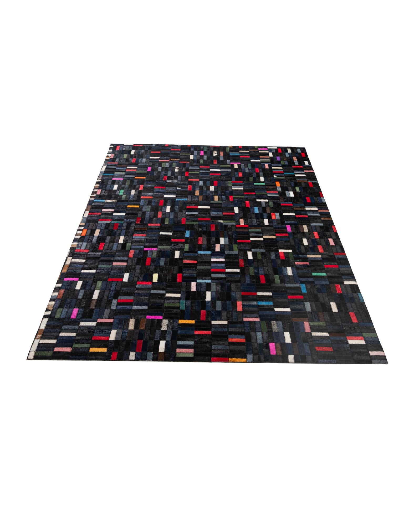 5' x 8' Cowhide - Patchwork Rug