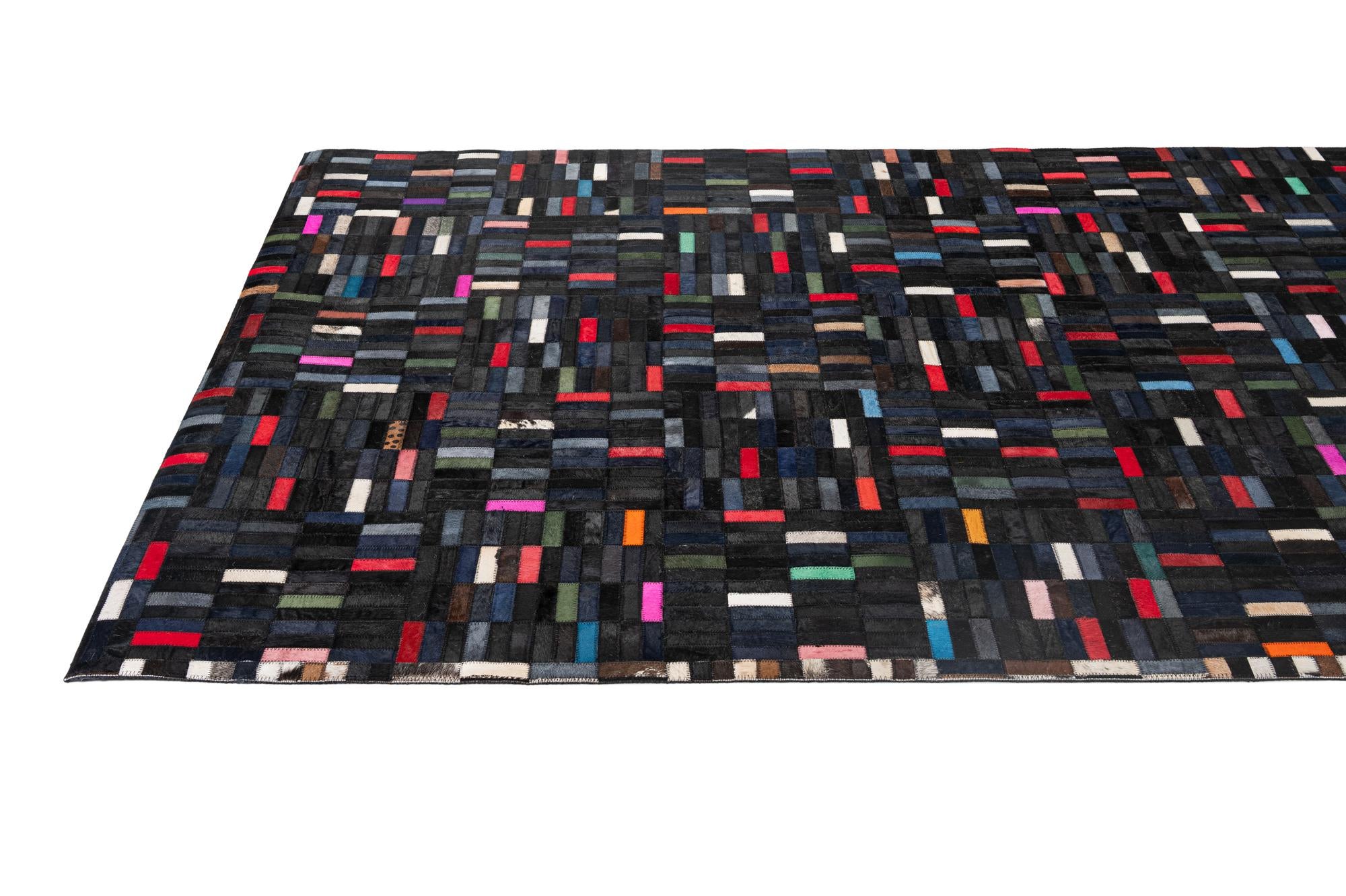 5' x 8' Cowhide - Patchwork Rug