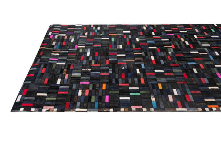 5' x 8' Cowhide - Patchwork Rug