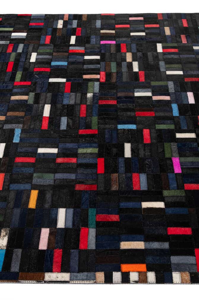 5' x 8' Cowhide - Patchwork Rug