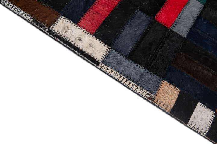 5' x 8' Cowhide - Patchwork Rug