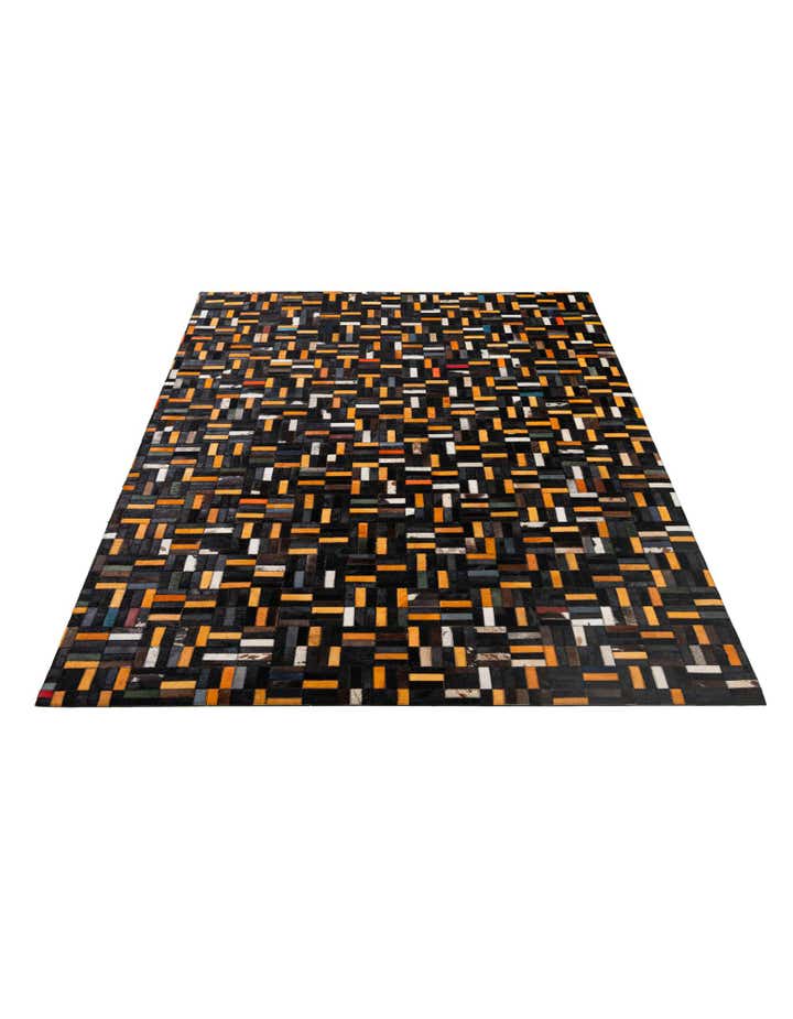 5' 2 x 8' Cowhide - Patchwork Rug